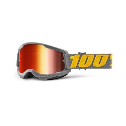 100% Goggles MTB Strata 2 with Mirror Lens