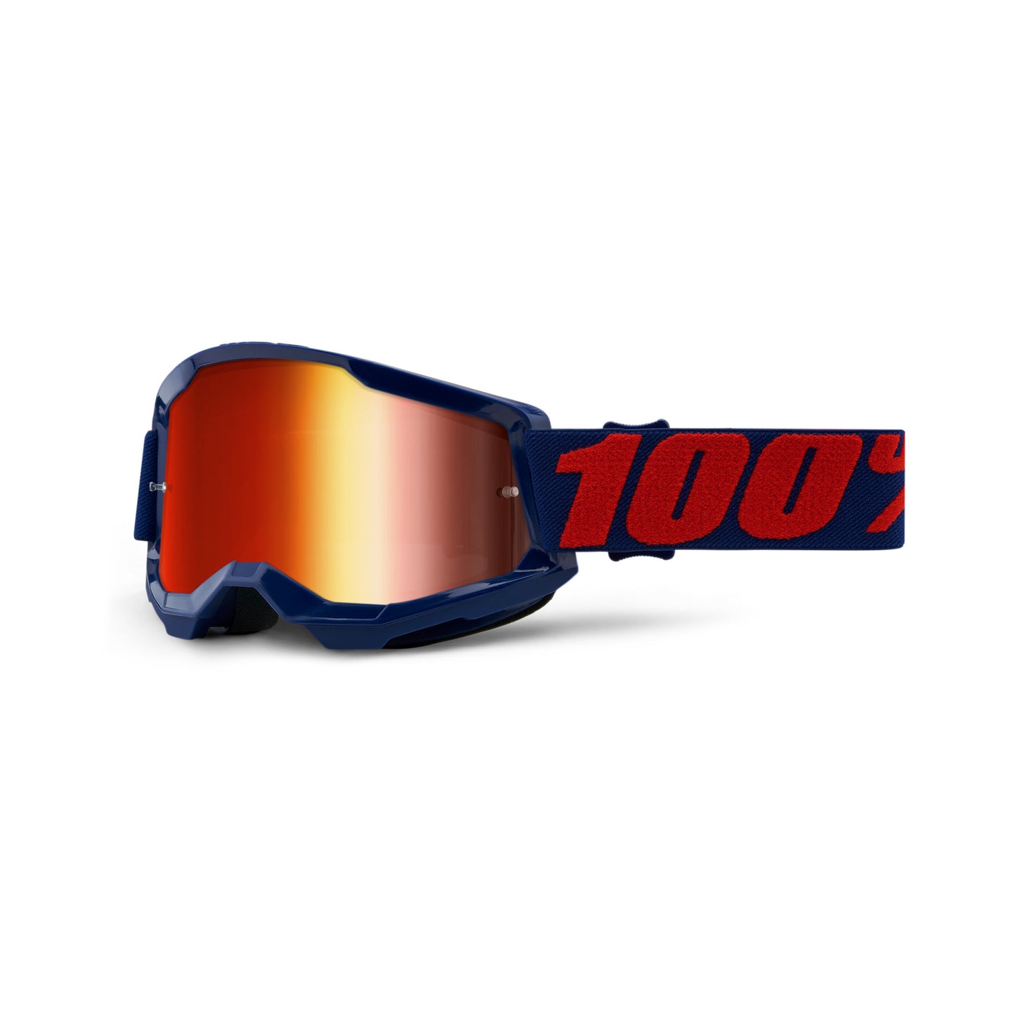 100% Goggles MTB Strata 2 with Mirror Lens