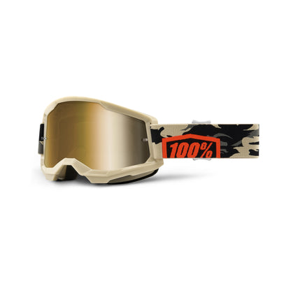 100% Goggles MTB Strata 2 with Mirror Lens