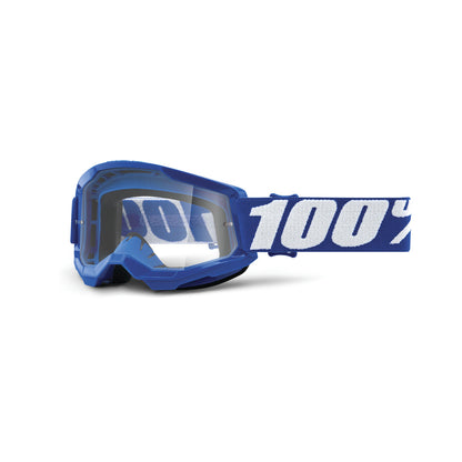 100% Youth Goggles MTB Strata 2 with Clear Lens