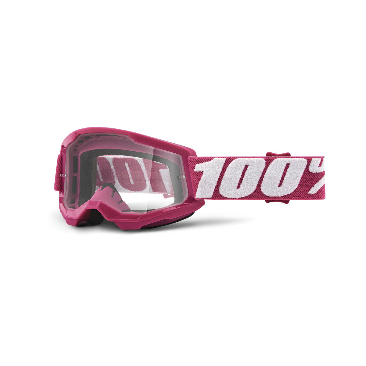 100% Youth Goggles MTB Strata 2 with Clear Lens