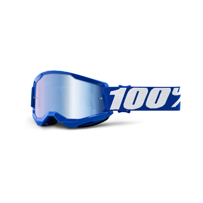 100% Youth Goggles MTB Strata 2 with Mirror Lens