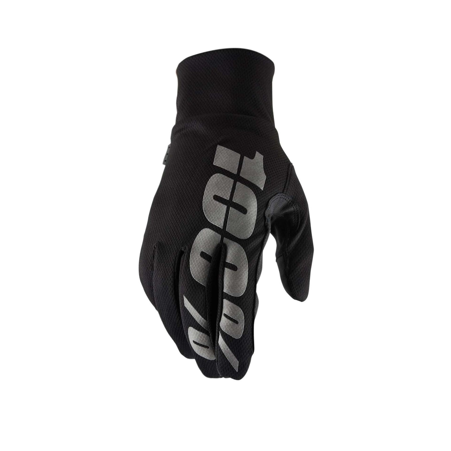 100% Cycling gloves MTB HYDROMATIC Waterproof Black