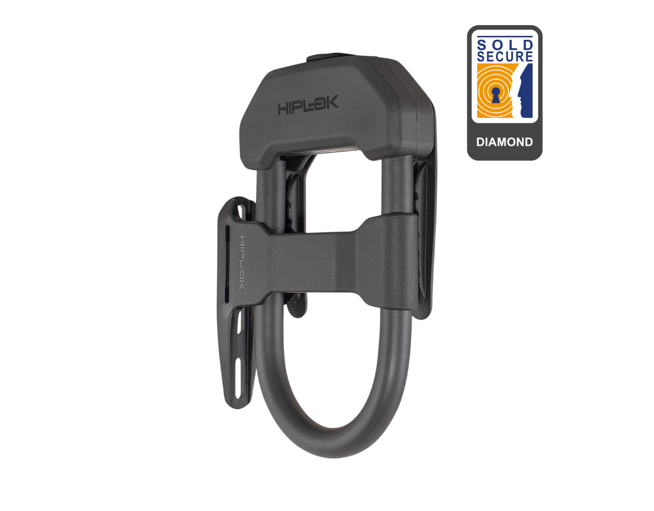 Hiplok DX with FRAME CLIP - Black