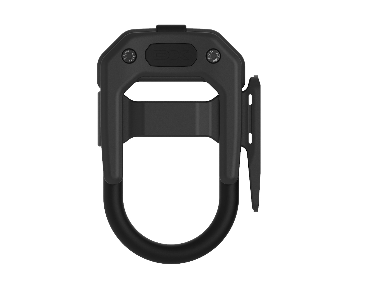 Hiplok DX with FRAME CLIP - Black