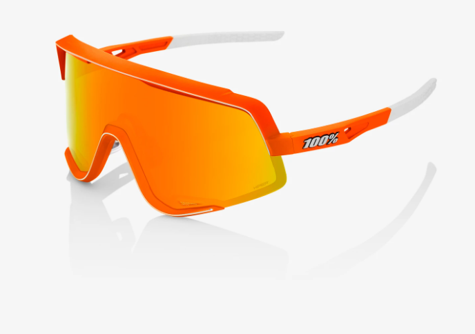 100% GLENDALE® Neon Orange HiPER® Red Multilayer Mirror Lens