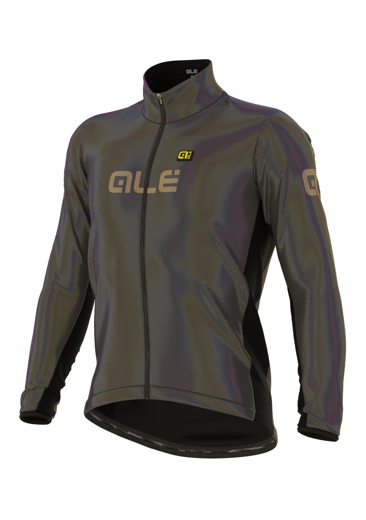 Ale Cycling Jacket Guscio Iridescent Reflective