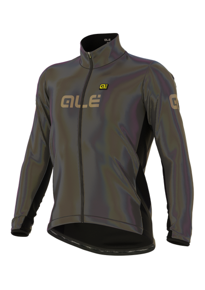 Ale Cycling Jacket Guscio Iridescent Reflective