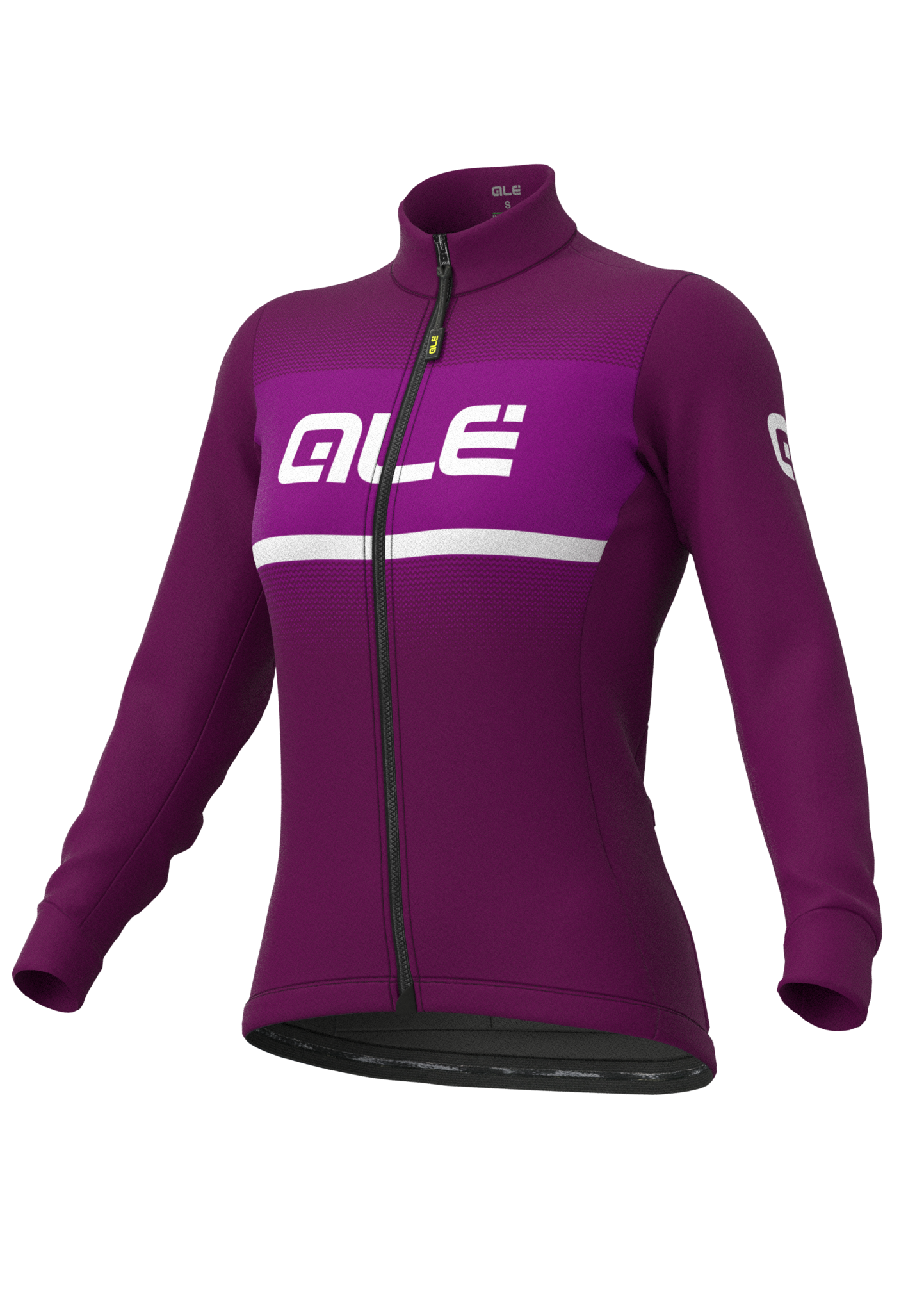 Ale Women Jersey Long Sleeve Solid Blend