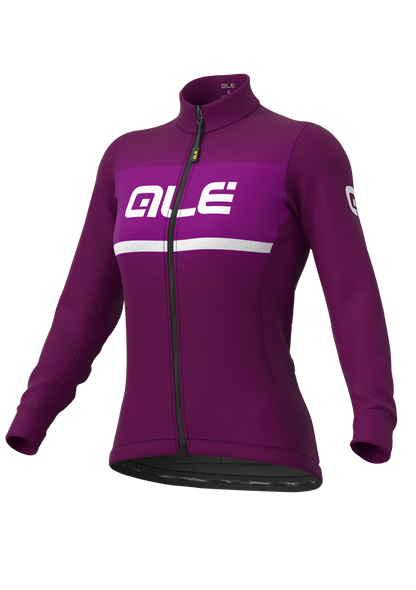 Ale Women Jersey Long Sleeve Solid Blend