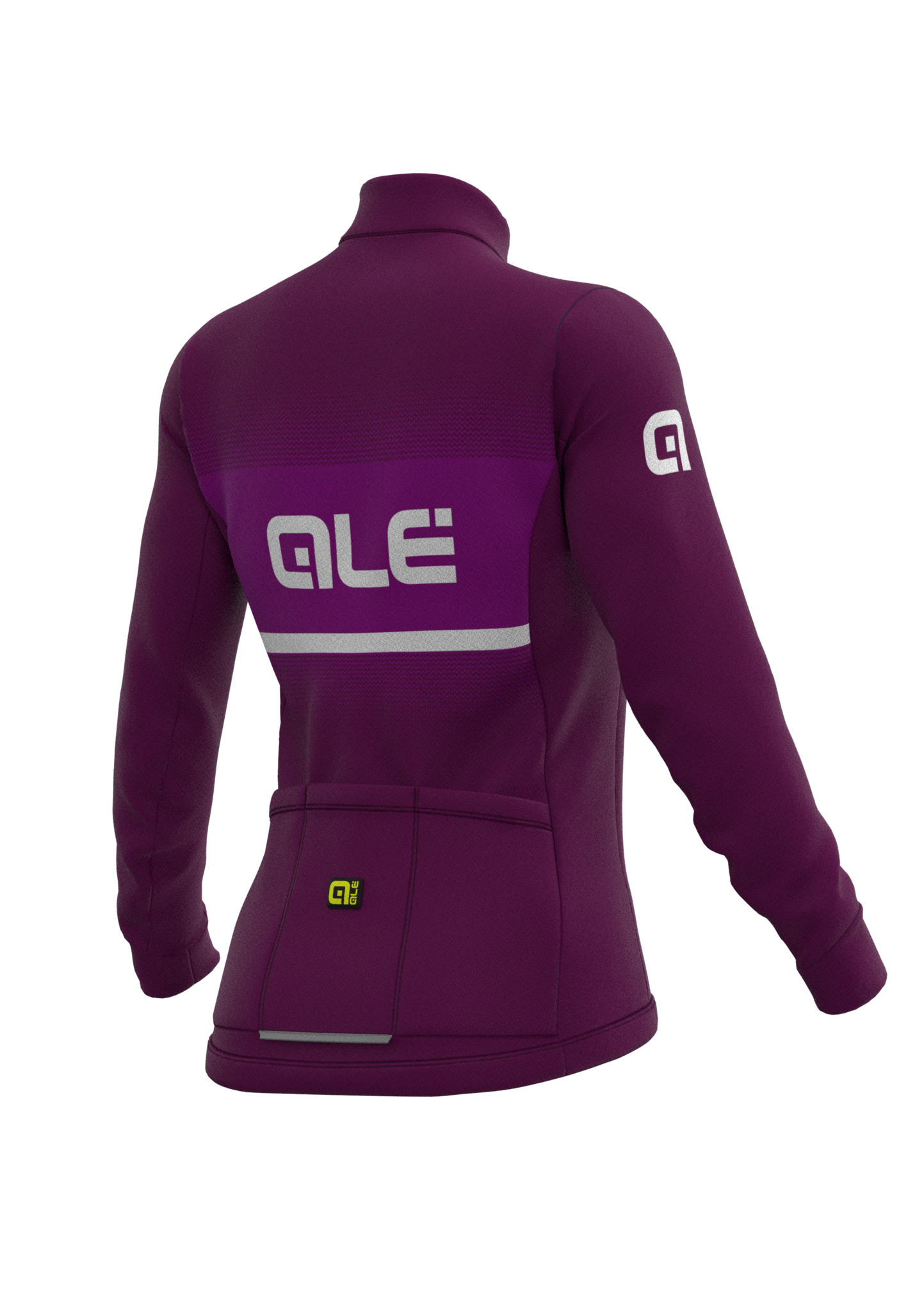 Ale Women Jersey Long Sleeve Solid Blend