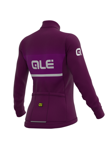 Ale Women Jersey Long Sleeve Solid Blend