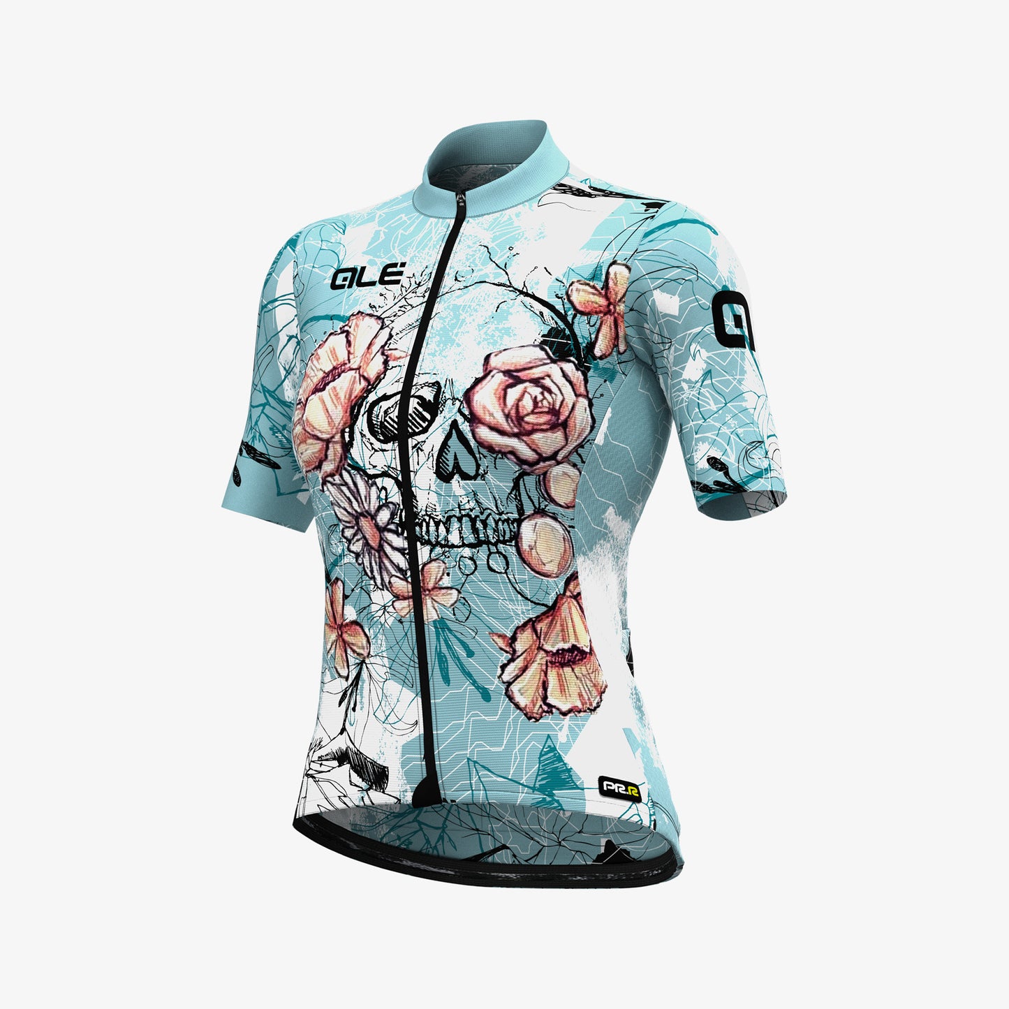 Ale Women Jersey Short Sleeves PRR Skull