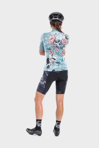 Ale Women Jersey Short Sleeves PRR Skull