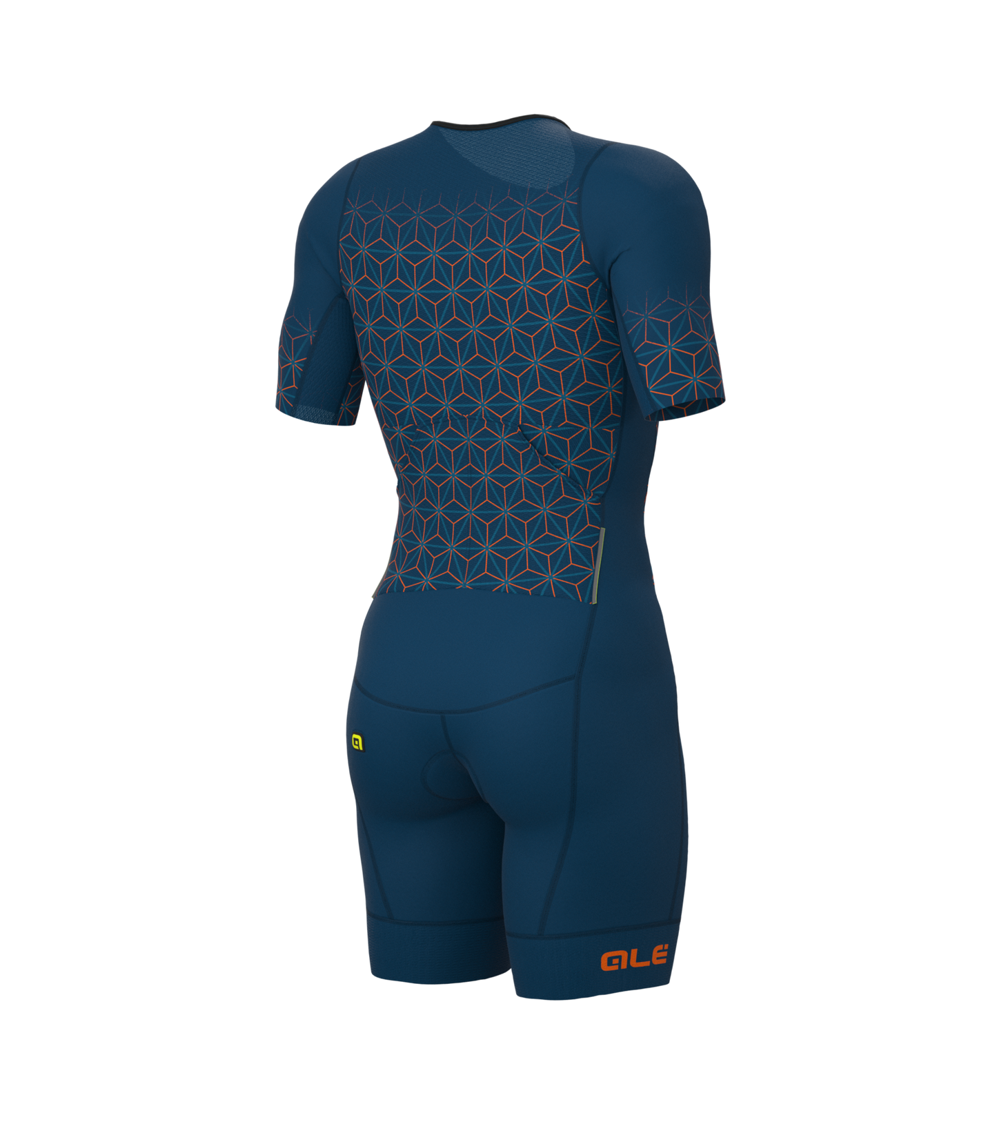 Ale Skinsuit Short Sleeves Triathlon Maui Long