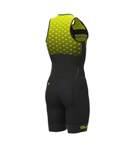 Ale Skinsuit Short Sleeves Triathlon Stars Long