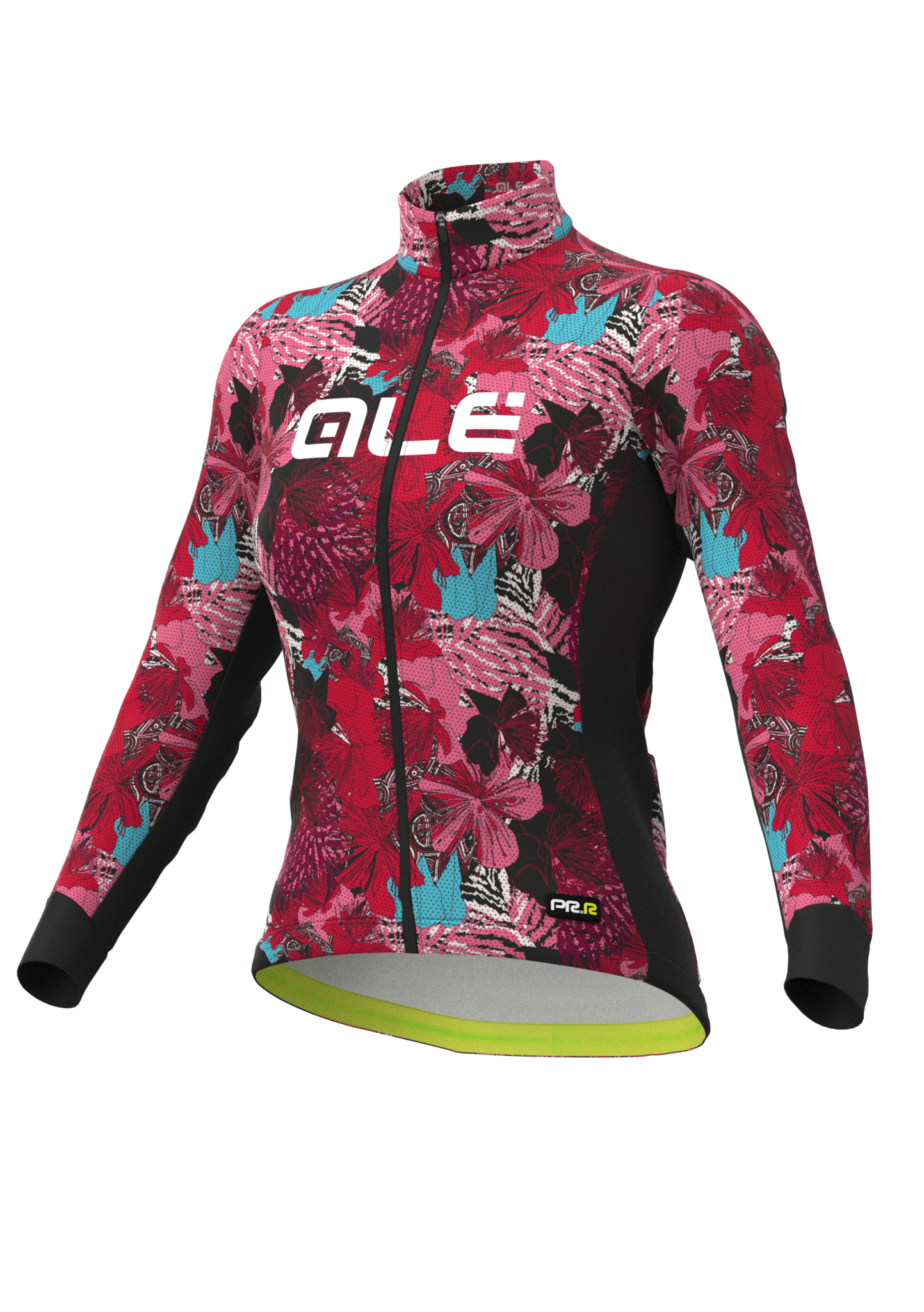 Ale Women Jersey Long Sleeve PR-R Amazzonia