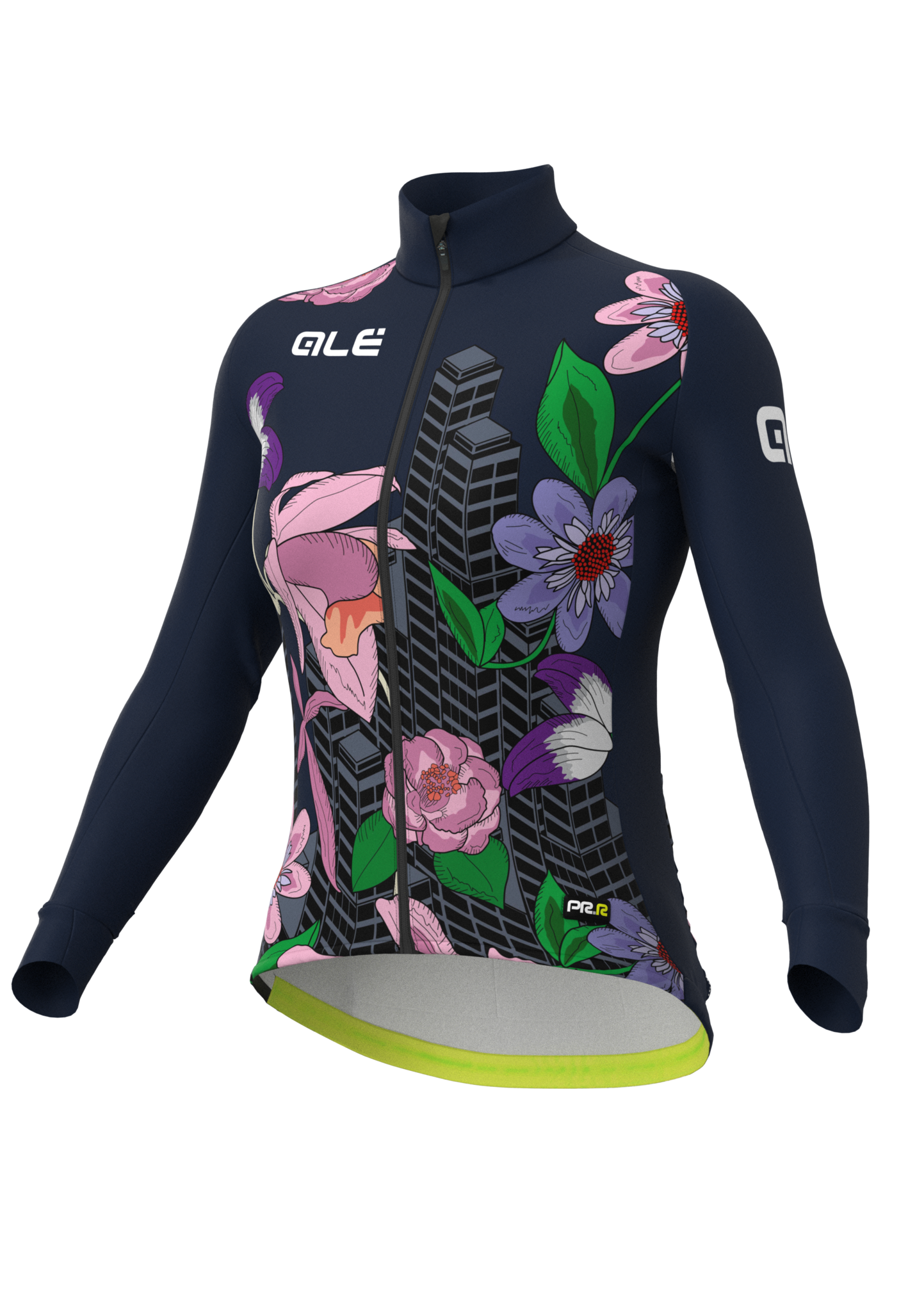 Ale Women Jersey Long Sleeve PR-R City