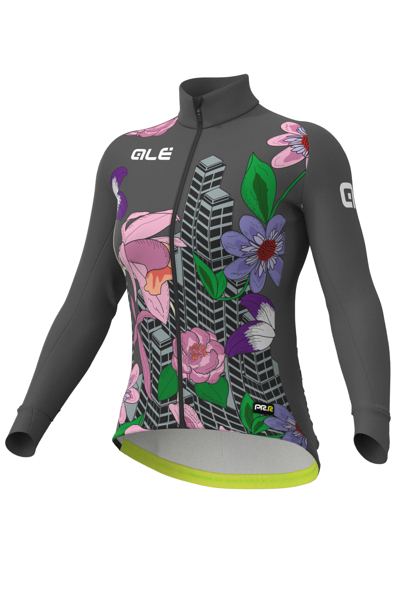 Ale Women Jersey Long Sleeve PR-R City