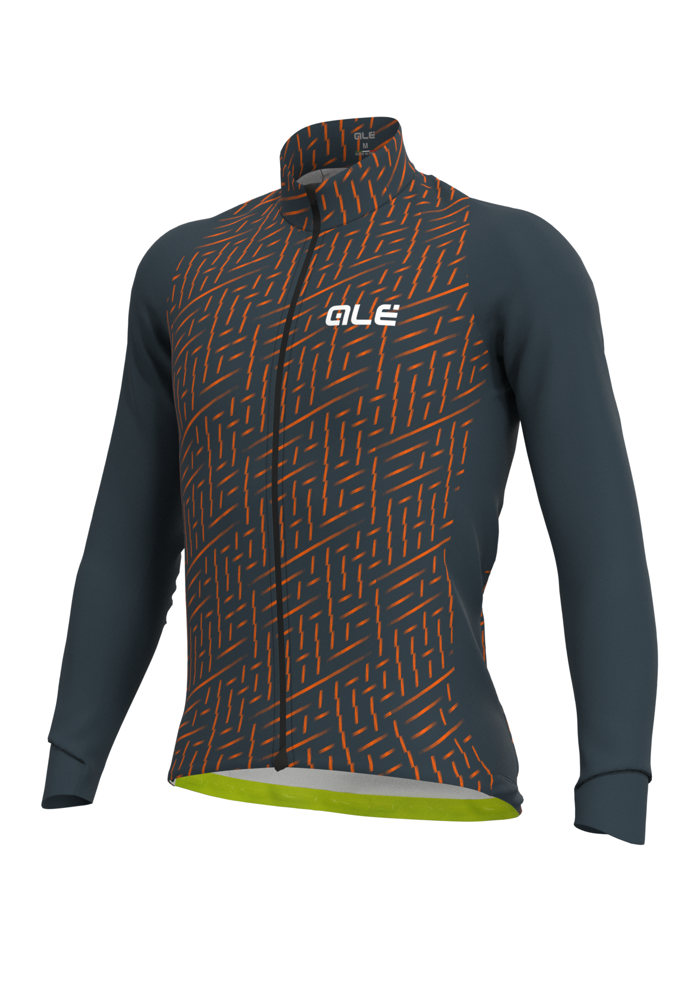 Ale Jersey Long Sleeve PRR Green Bolt