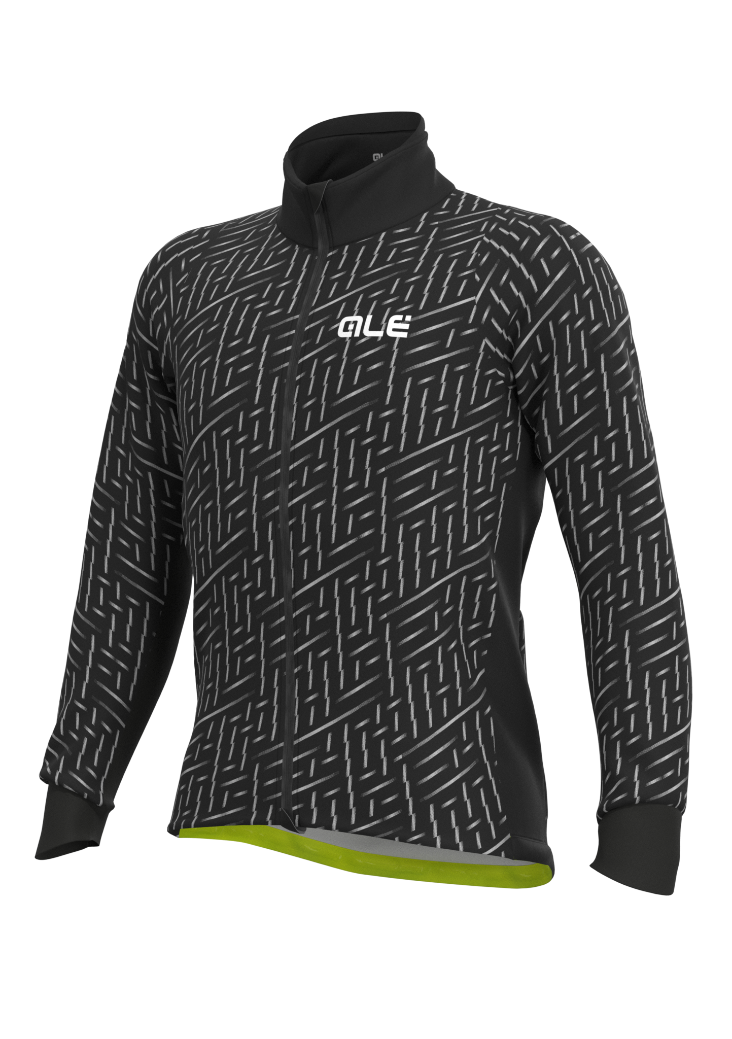 Ale Cycling Jacket PR-R Green bolt