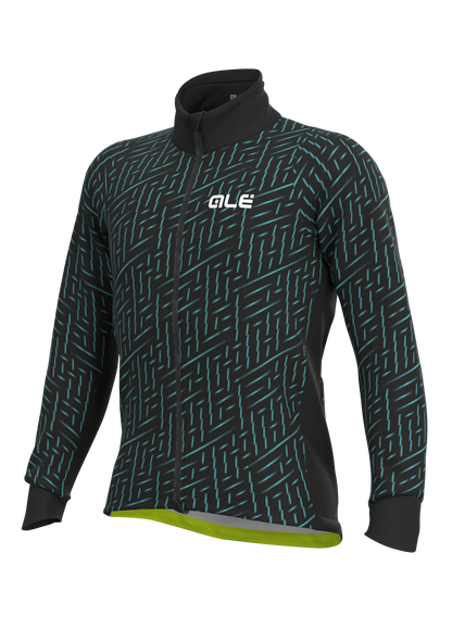 Ale Cycling Jacket PR-R Green bolt