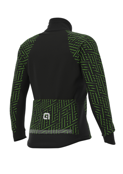 Ale Cycling Jacket PR-R Green bolt