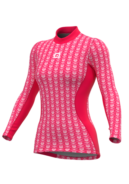 Ale Women Base Layer Long Sleeves Cubes