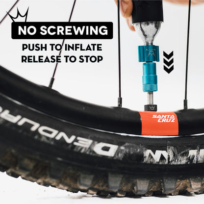 Peaty's Holeshot CO2 Tyre Inflator - Road & Gravel 16g