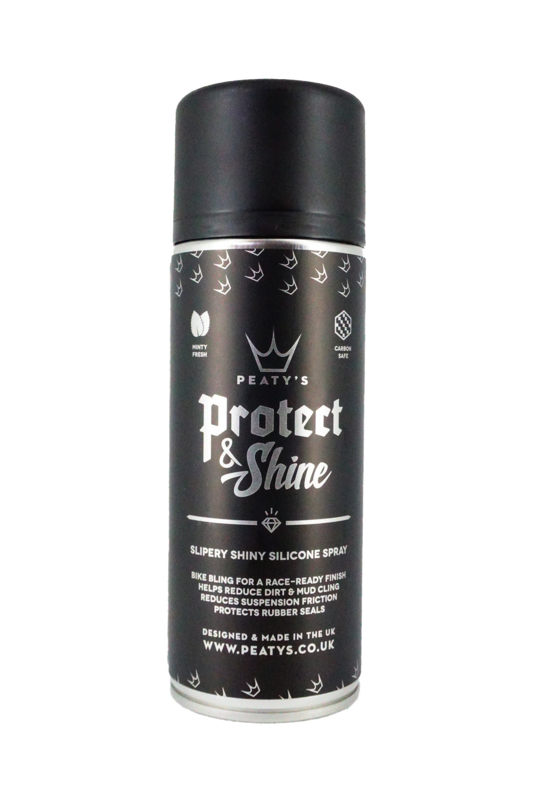 Peaty's Protect & Shine Silicone Spray (400ml Aerosol)