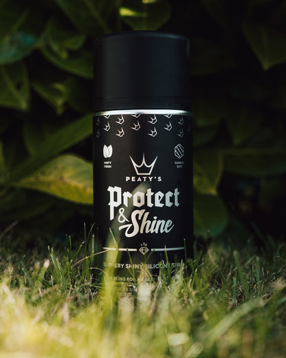 Peaty's Protect & Shine Silicone Spray (400ml Aerosol)