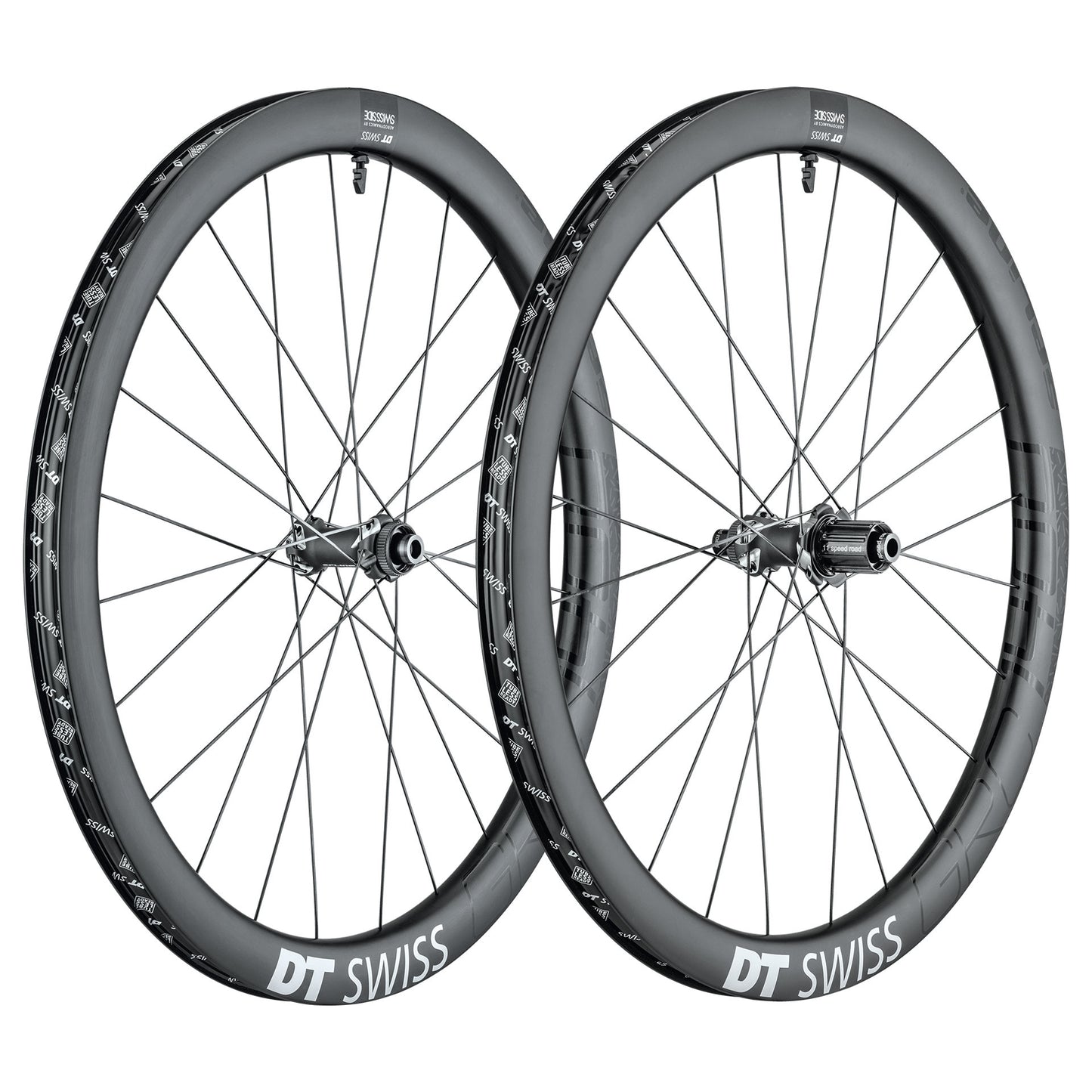 DT Swiss wheelset GRC 1400 SPLINE Carbon 42 Disc Brake BLACK