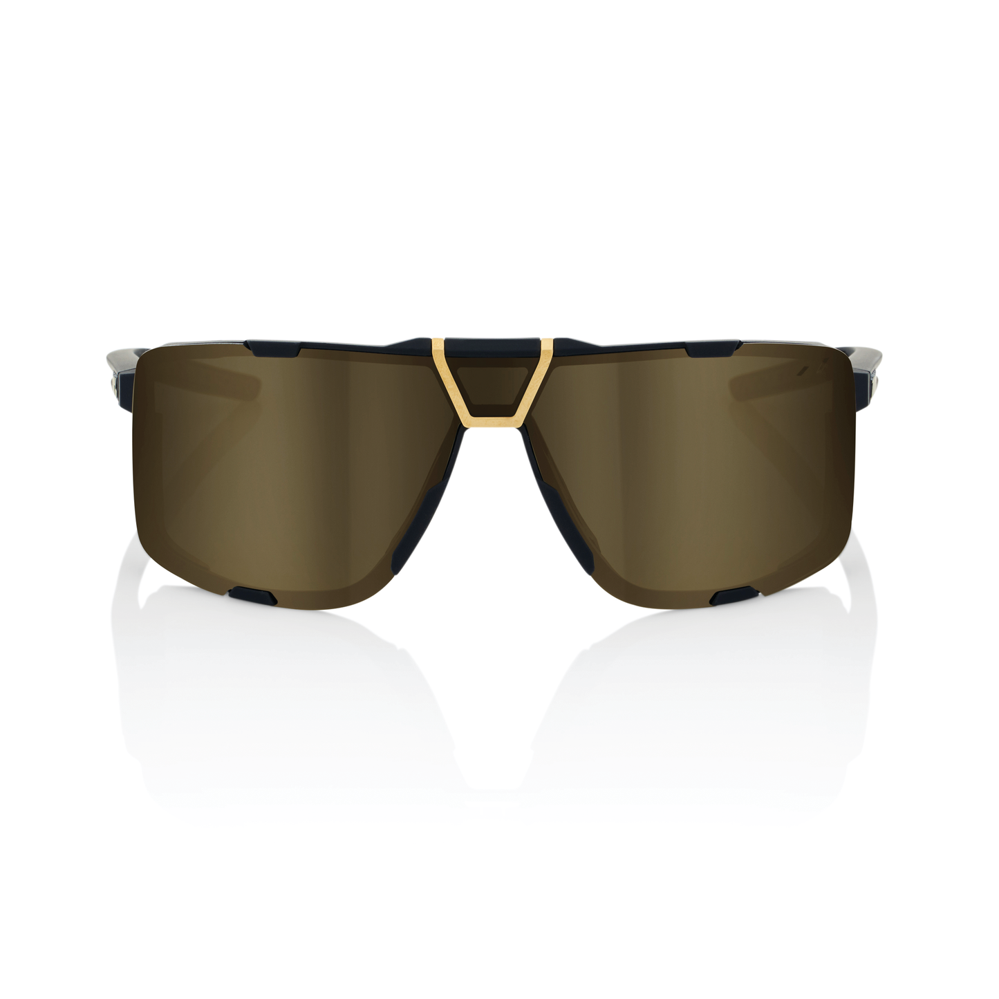 100% Eastcraft - Soft Tact Black - Soft Gold Mirror Lens