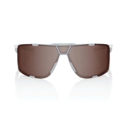 100% Eastcraft - Soft Tact Cool Grey - HiPER Crimson Silver Mirror Lens