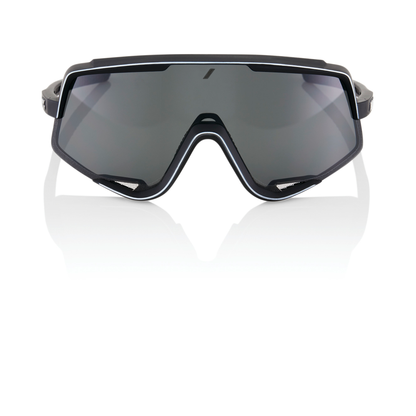 100% Glendale - Soft Tact Black - Smoke Lens