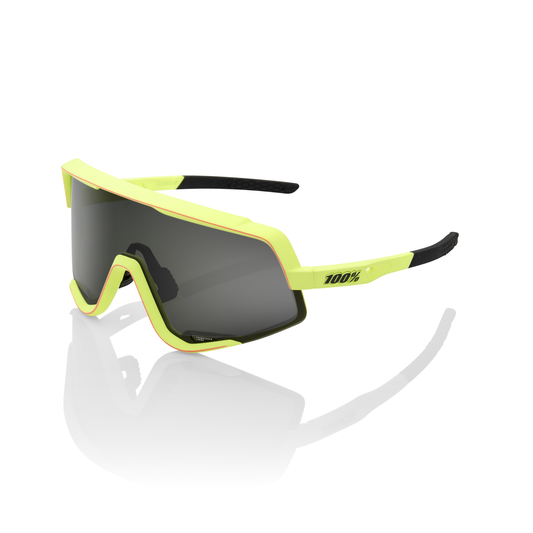 100% Glendale - Soft Tact Washed Out Neon Yellow - Smoke Lens