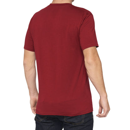 100% T-Shirt Vision Red