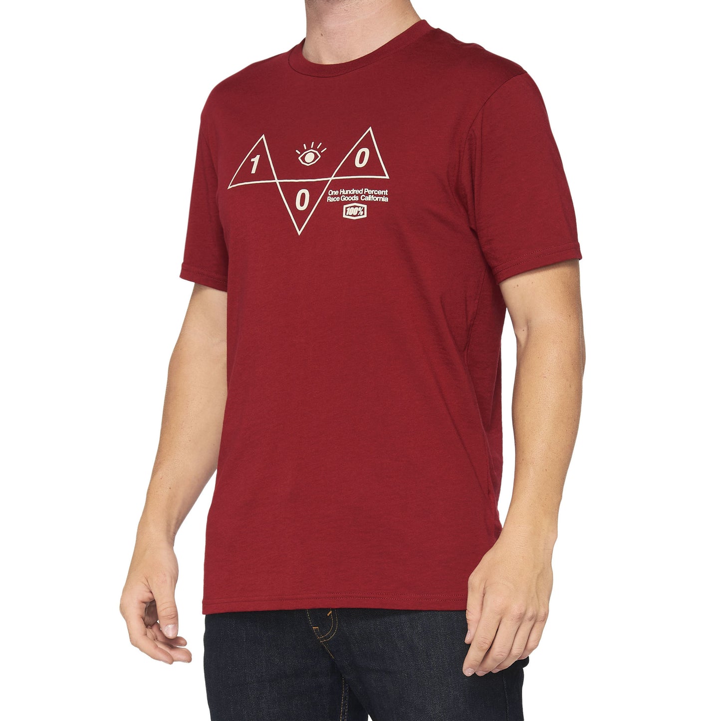 100% T-Shirt Vision Red