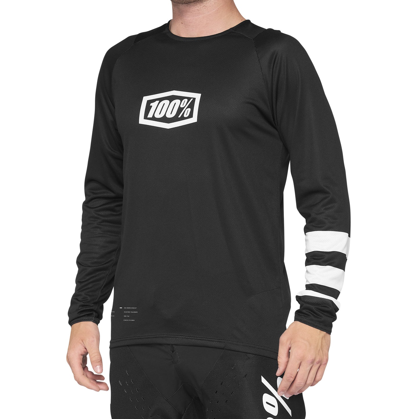 100% MTB Jersey R-Core Black