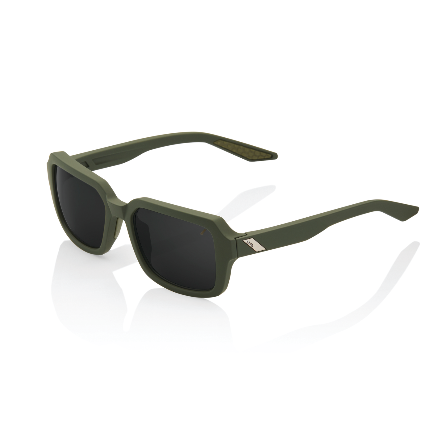 100% Rideley - Soft Tact Army Green - Black Mirror Lens