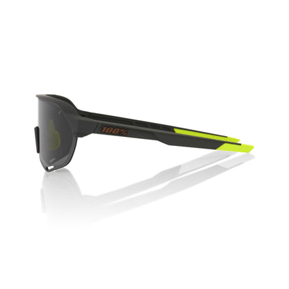 100% S2 - Soft Tact Cool Grey - Smoke Lens