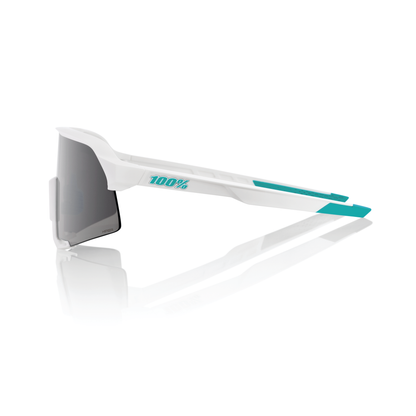 100% S3 - BORA Hans Grohe Team White - HiPER Silver Mirror Lens