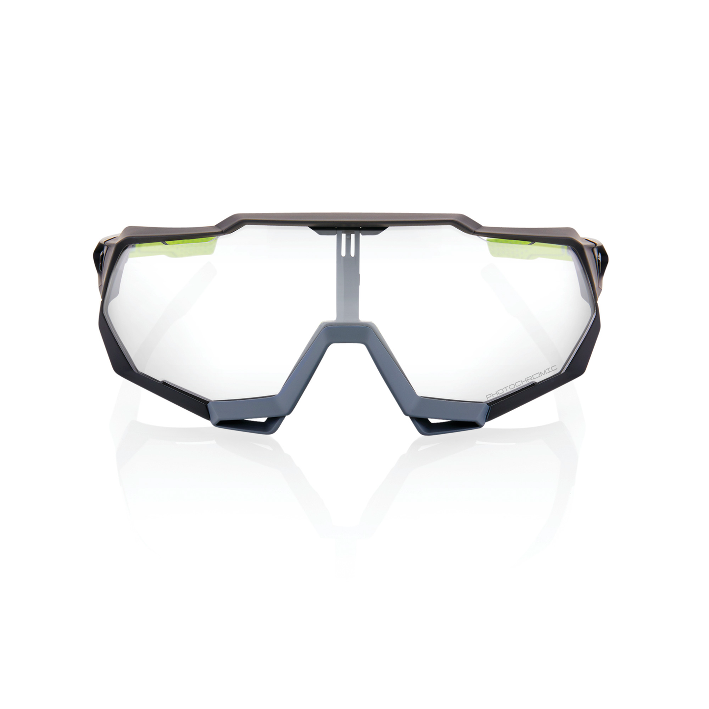 100% Speedtrap - Soft Tact Cool Grey - Photochromic Lens