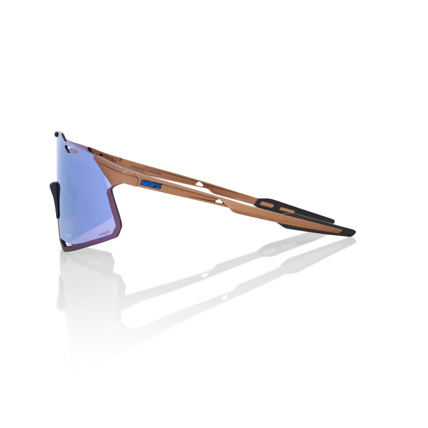 HYPERCRAFT  Matte Copper Chromium - HiPER Blue Multilayer Mirror Lens