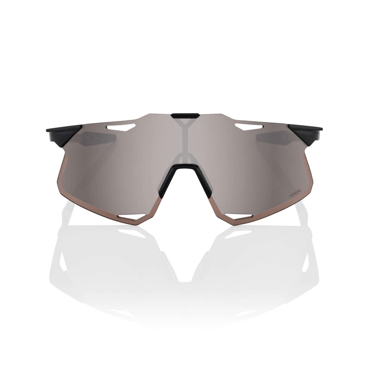 100% HYPERCRAFT - Gloss Black - HiPER Silver Mirror Lens