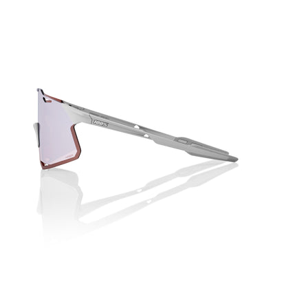 100% HYPERCRAFT - Matte Stone Grey - HiPER Crimson Silver Mirror Lens