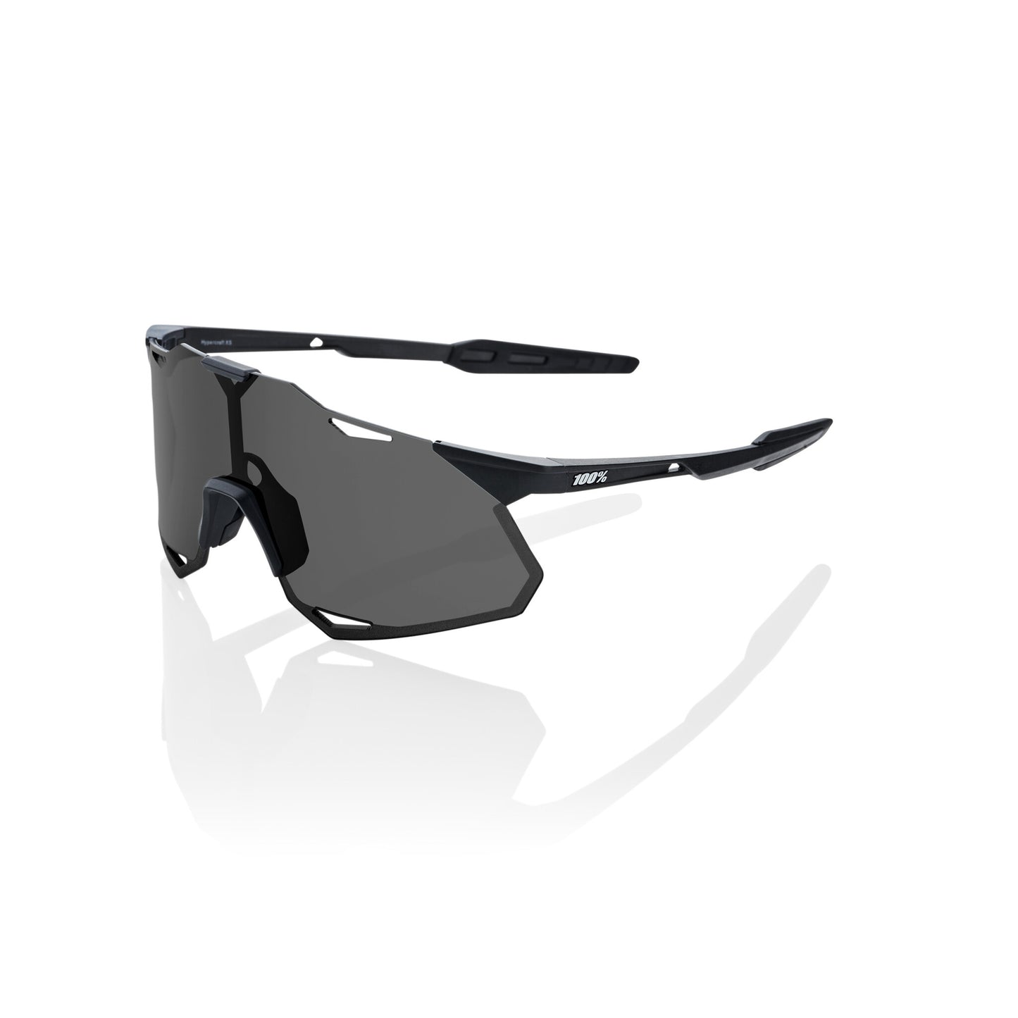 100% HYPERCRAFT XS - Matte Black - Smoke Lens