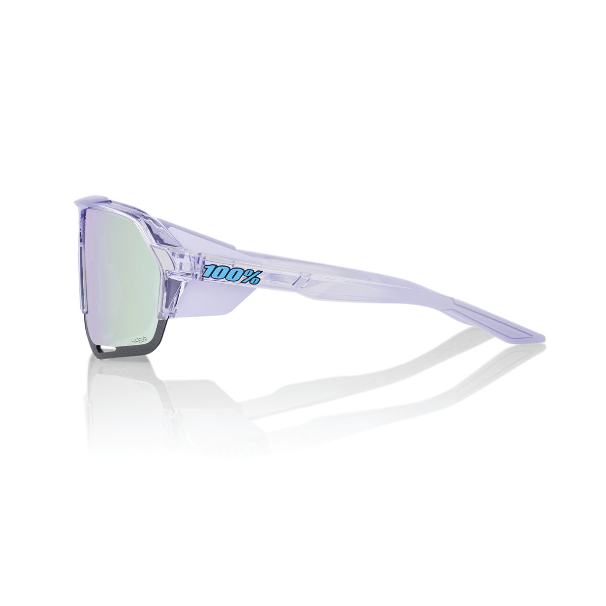 100% Norvik - Polished Translucent Lavender - HiPER Lavender Mirror Lens