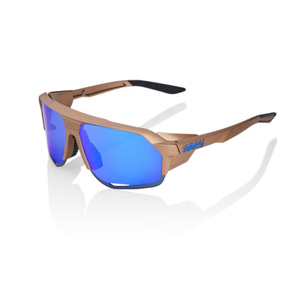 100% Norvik - Matte Copper Chromium - Blue Multilayer Mirror Lens