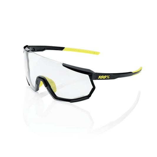 100% Racetrap 3.0 - Gloss Black - Photochromic Lens